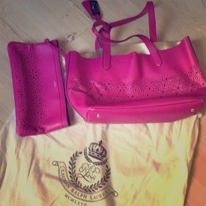 Bright pink Hand purse